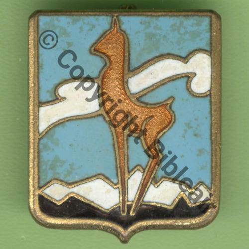 A0910 1965.75 ET.2.63 BIGORRE PAU 3.64 EVREUX  DrP+Bol Guilloche IZARD EMAILLE ORANGE Src.Y.GENTY 8Eur11.07 